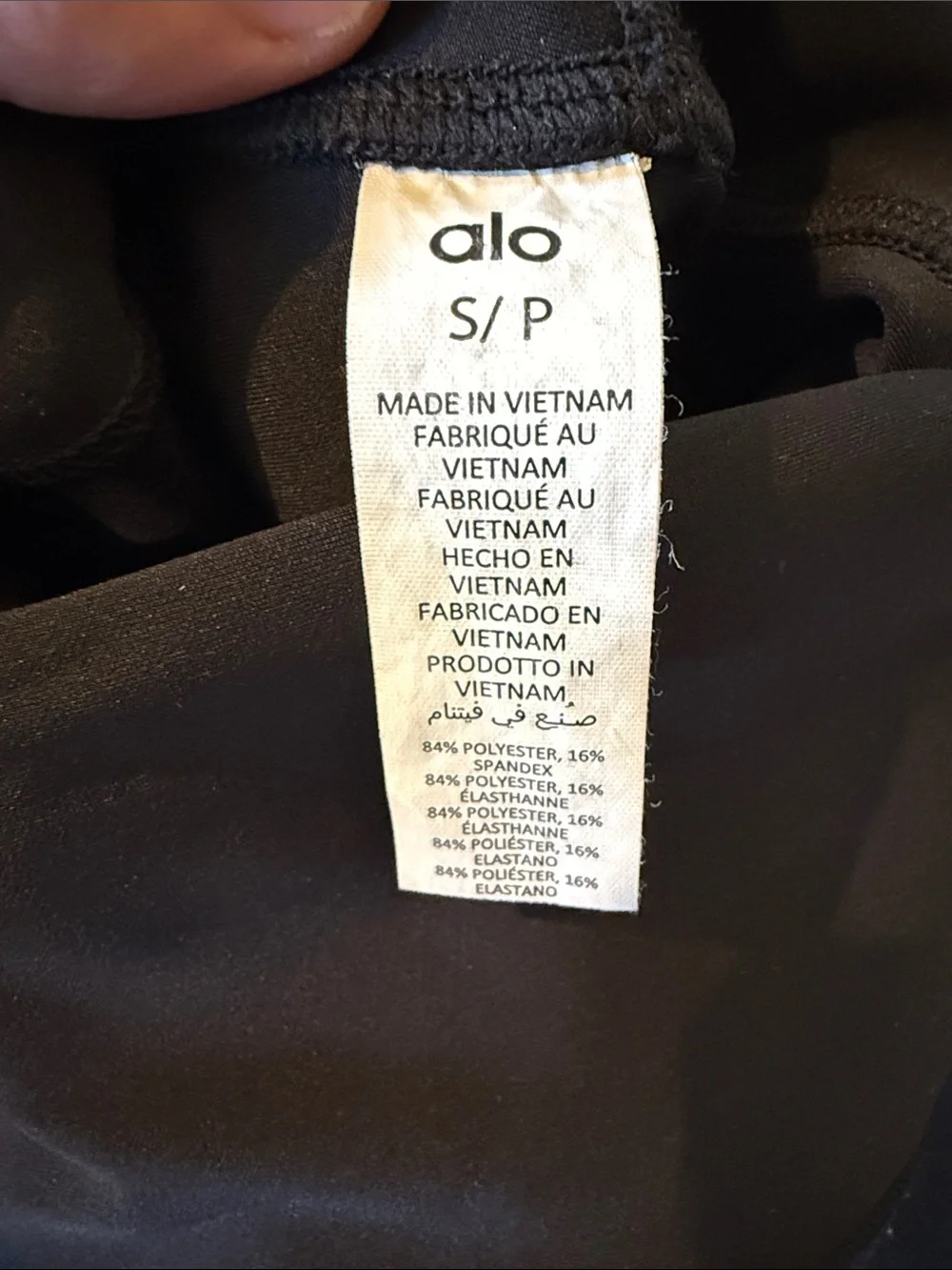ALO Yoga Black High-Waist Leggings